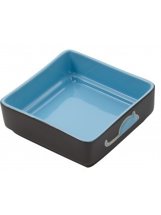 Ethical Ethical Four Square Dish Cat Blue 5”