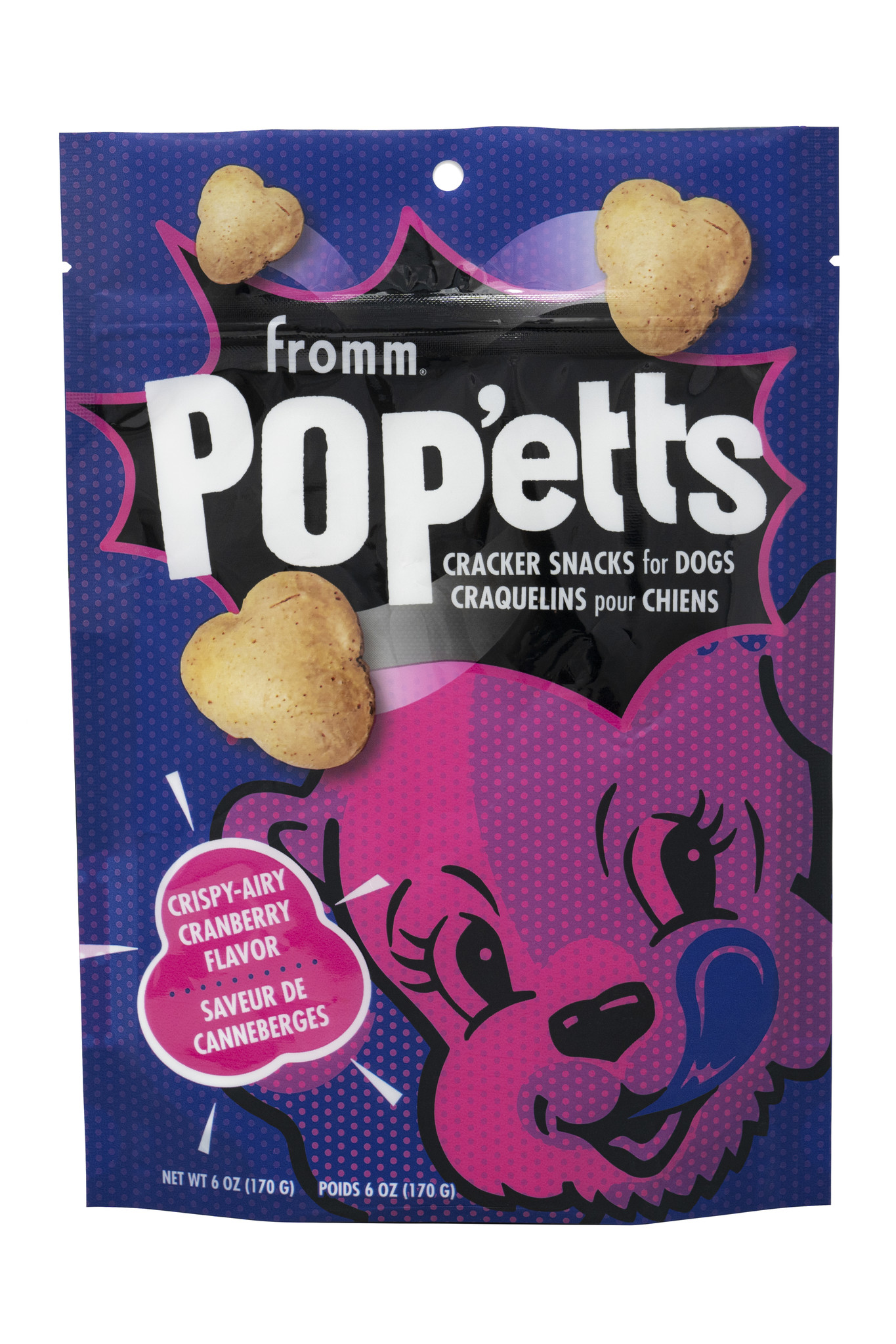 Fromm Fromm Pop’etts Crispy-Airy Cranberry Flavor 6oz
