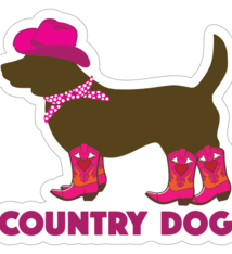 Dog Speak Dog Speak Decal - Country Dog