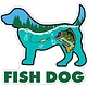 Dog Speak Dog Speak Decal - Fish Dog