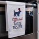 Dog Speak Dog Speak White Cotton Towel - Official Taste Tester