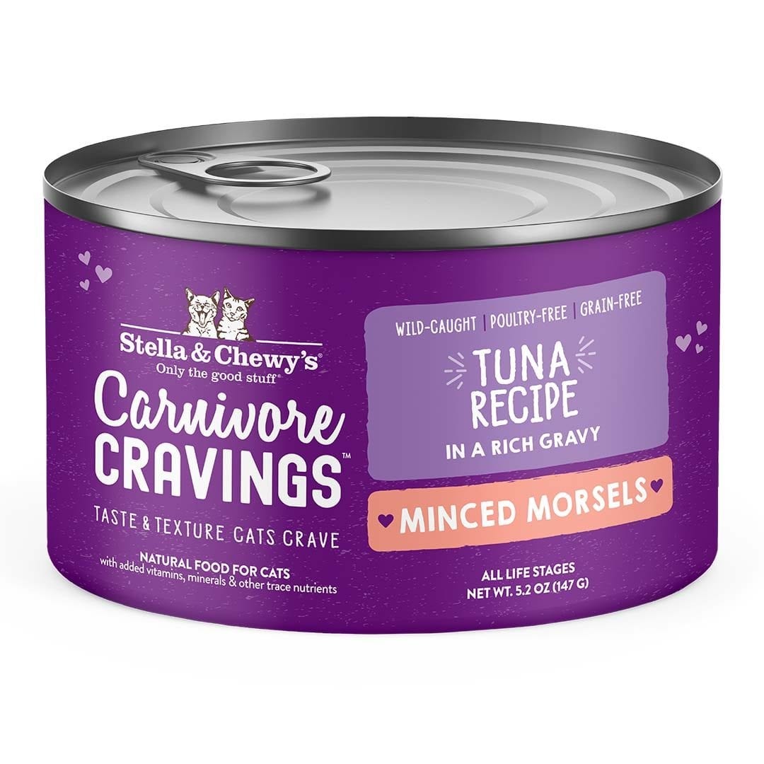 Stella & Chewys Stella & Chewys Carnivore Cravings Minced Morsels Tuna Recipe in Gravy