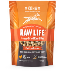 Koha Koha Raw Life Freeze-Dried Raw Bites, Chicken Entree