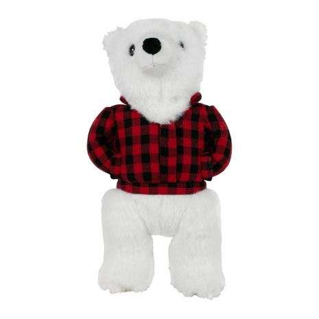Tall Tails Tall Tails Plush Polar Bear W Jacket 7"