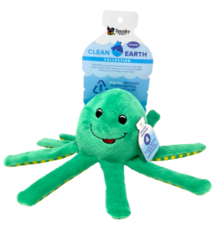 Spunky Pup Spunky Pup Clean Earth Plush Octopus, Large