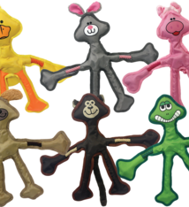 Multipet Multipet Skele-Rope 15”, Assorted