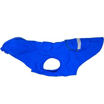 Doggie Design Doggie Design Blue Packable Raincoat