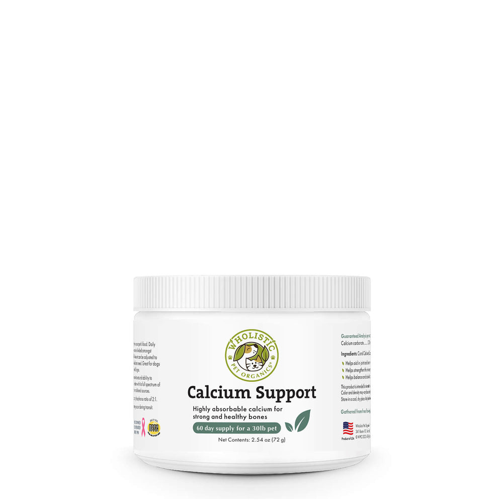 Wholistic Pet Organics Wholistic Calcium Support 2.5oz