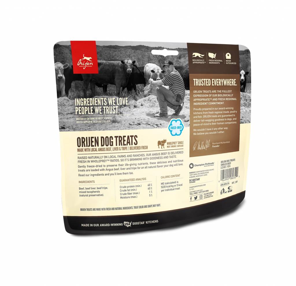 Orijen Orijen Angus Beef Freeze Dried Treats