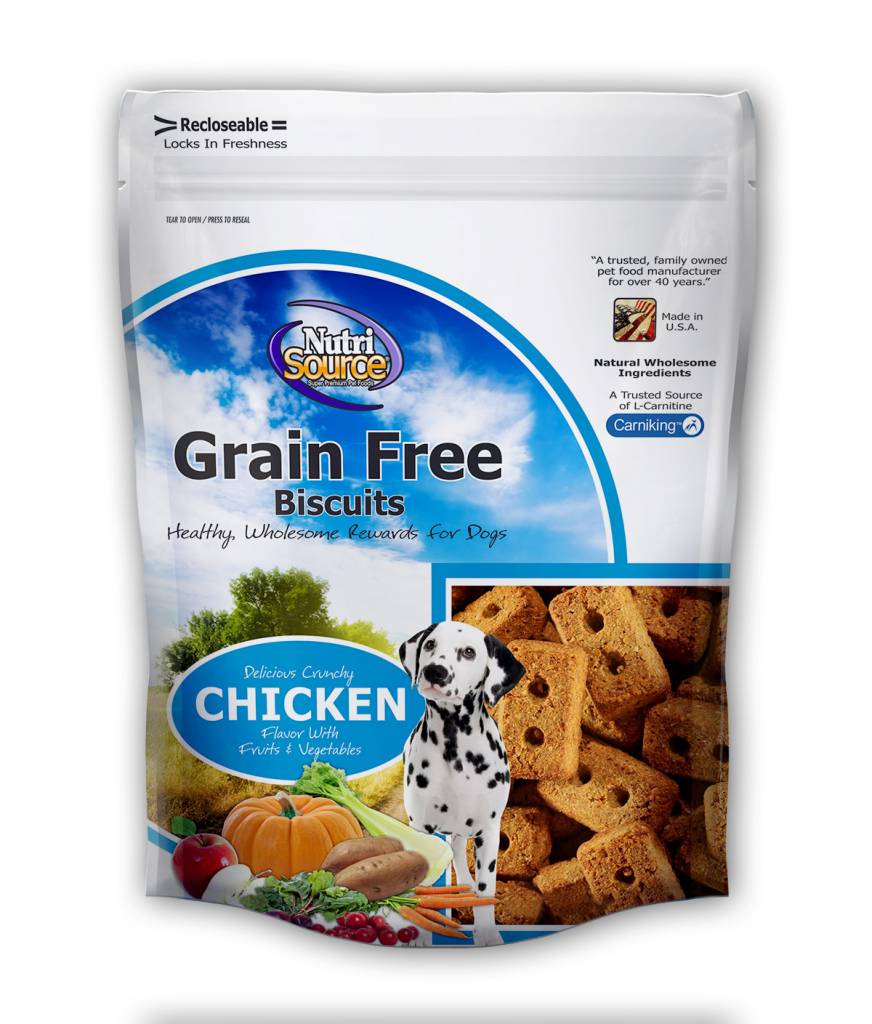 Nutrisource Nutrisource Grain Free Chicken Biscuits 14oz