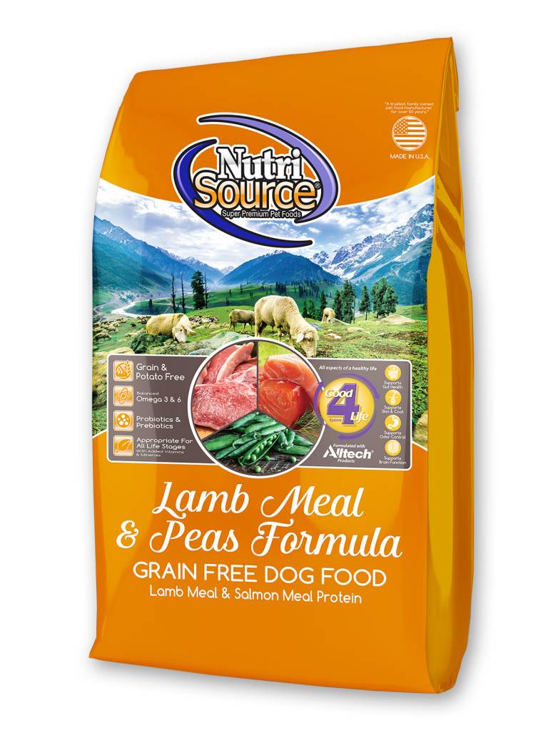 Nutrisource Nutrisource Lamb Meal & Peas Grain Free