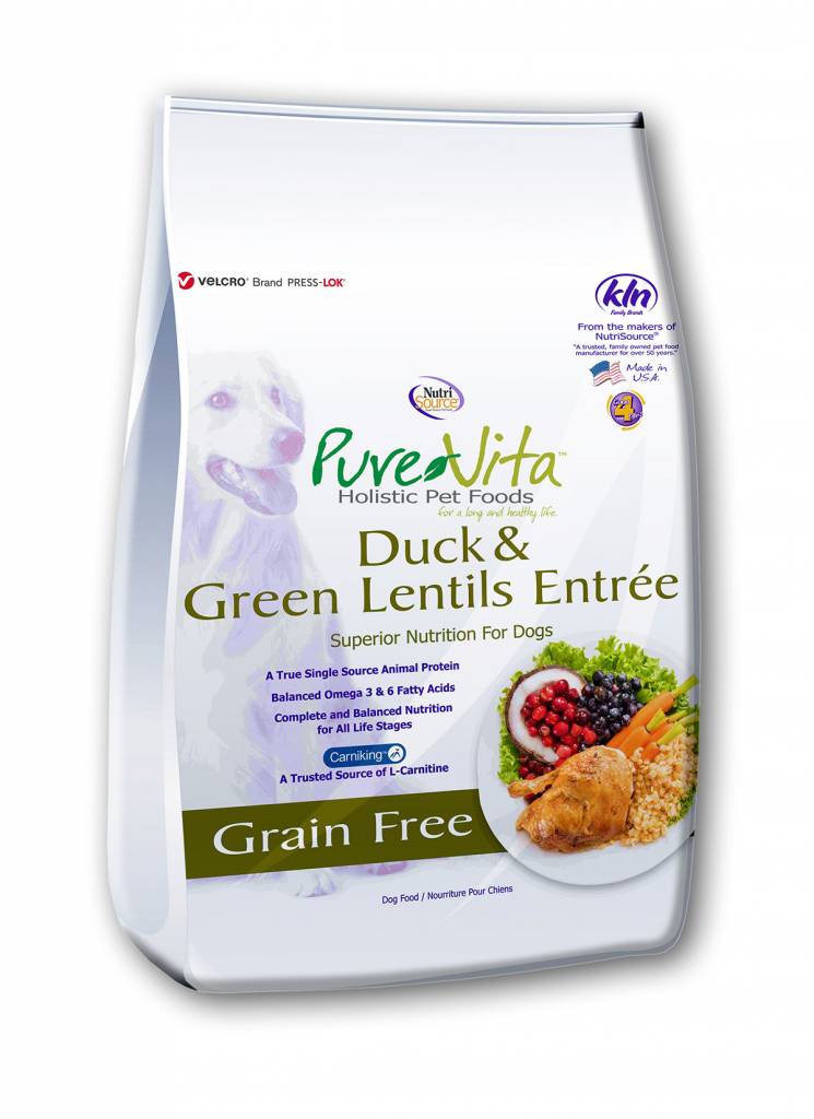 Pure Vita Pure Vita Grain Free Duck & Green Lentils