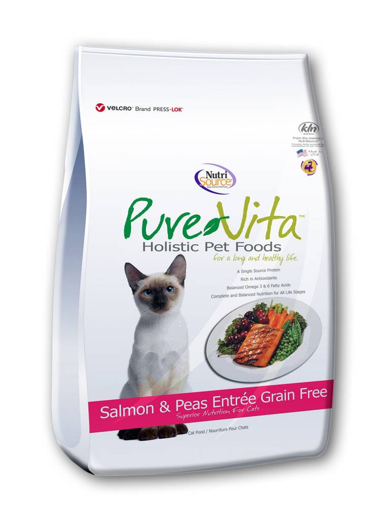 Pure Vita Pure Vita Salmon & Pea Entree for Cats