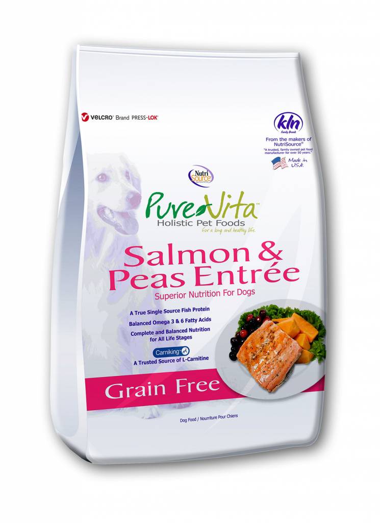 Pure Vita Grain Free Salmon Peas Entree Pet Food And Supplies Store In Lake Mary Fl Louise S Pet Connection