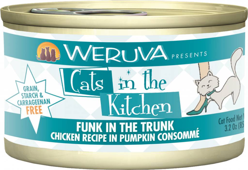 Weruva Weruva Cats in the Kitchen Funk in the Trunk Chicken Recipe in Pumpkin Consommé For Cats