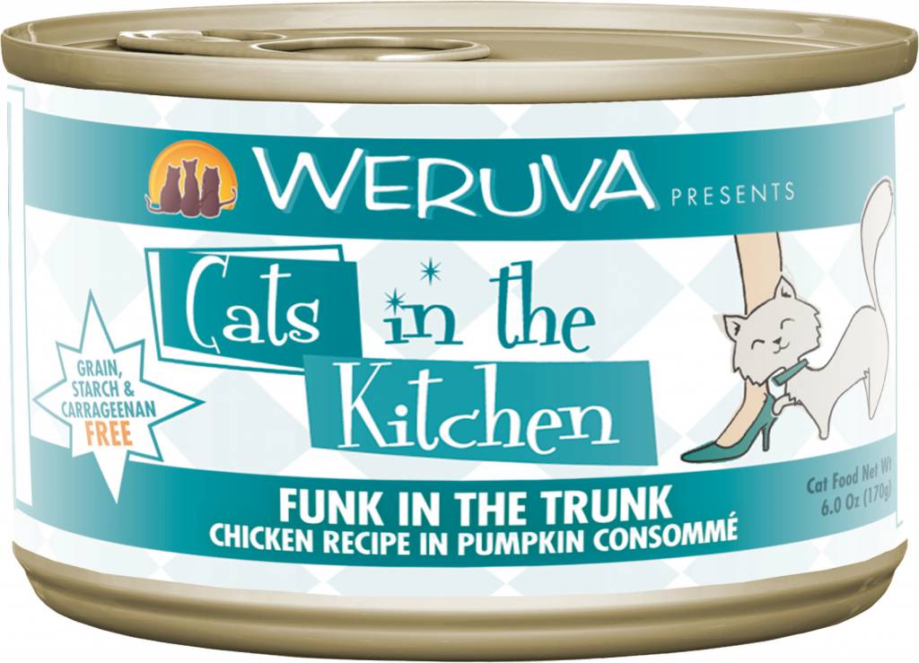 Weruva Weruva Cats in the Kitchen Funk in the Trunk Chicken Recipe in Pumpkin Consommé For Cats