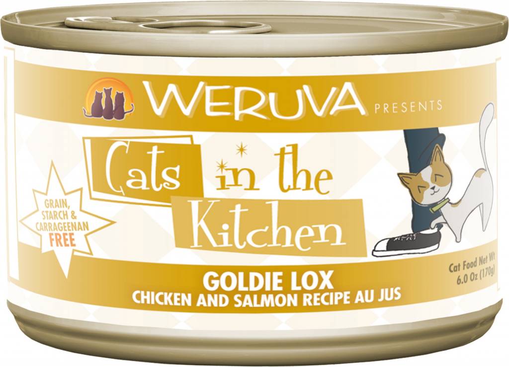 Weruva Weruva Cats in the Kitchen Goldie Lox Chicken and Salmon Recipe Au Jus For Cats