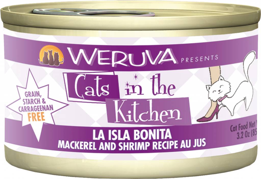 Weruva Weruva Cats in the Kitchen La Isla Bonita Mackerel and Shrimp Recipe Au Jus For Cats