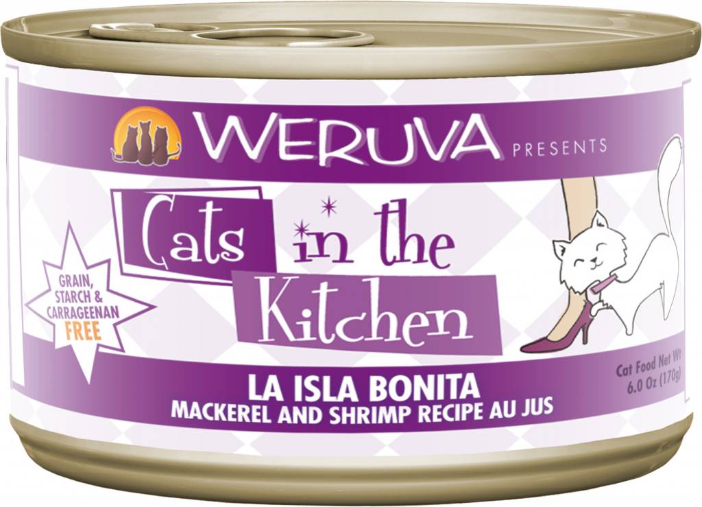 Weruva Weruva Cats in the Kitchen La Isla Bonita Mackerel and Shrimp Recipe Au Jus For Cats