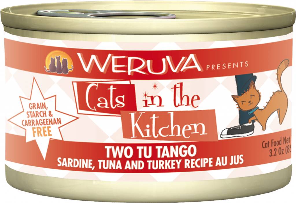 Weruva Weruva Cats in the Kitchen Two Tu Tango Sardine, Tuna and Turkey Recipe Au Jus For Cats