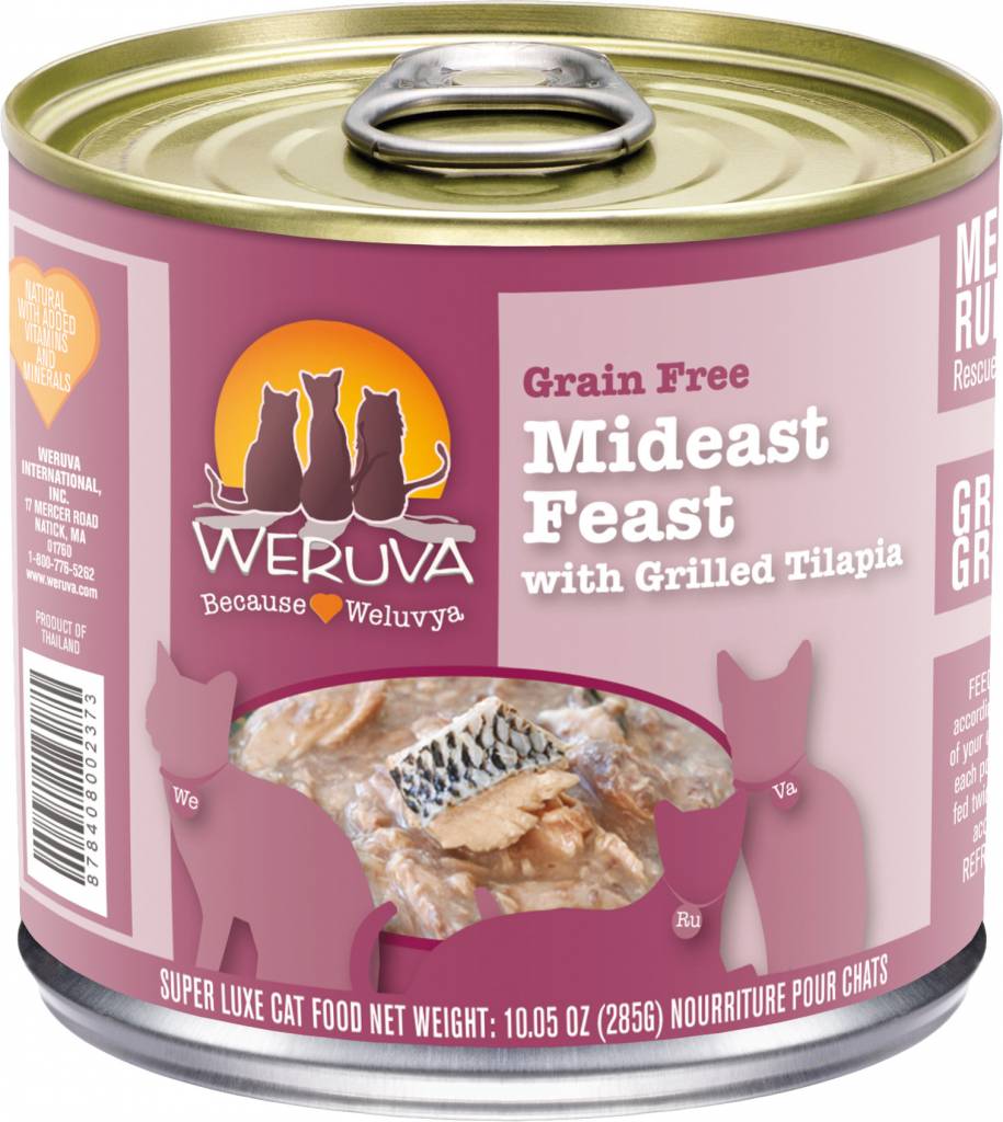Weruva Weruva Mideast Feast with Grilled Tilapia in Gravy For Cats