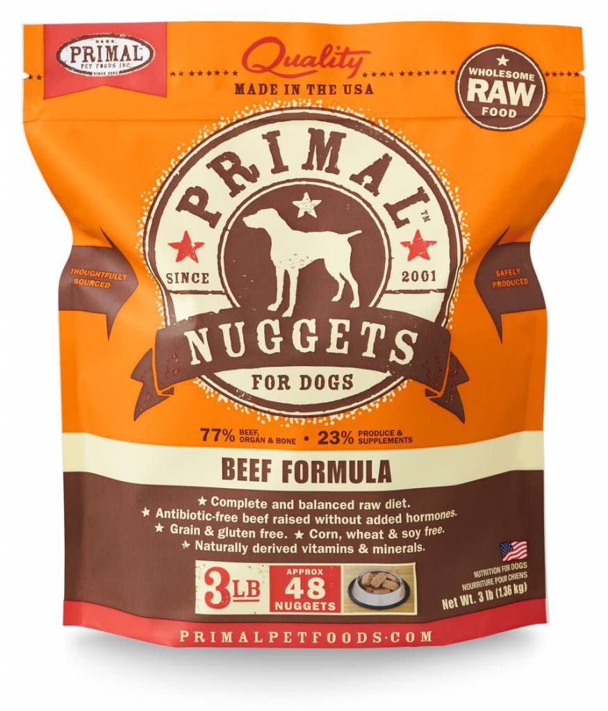 Primal Pet Foods Primal Raw Frozen Canine Beef Formula