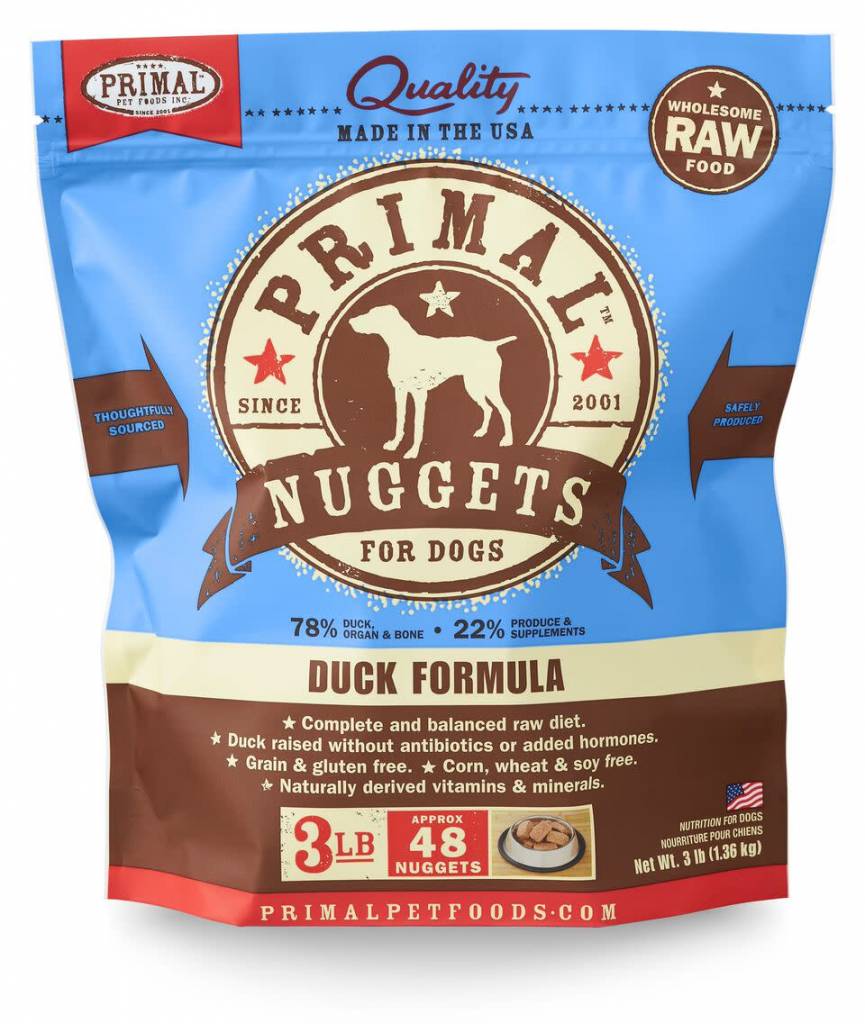 Primal Pet Foods Primal Raw Frozen Canine Duck Formula