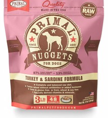 Primal Pet Foods Primal Raw Frozen Canine Turkey & Sardine Formula