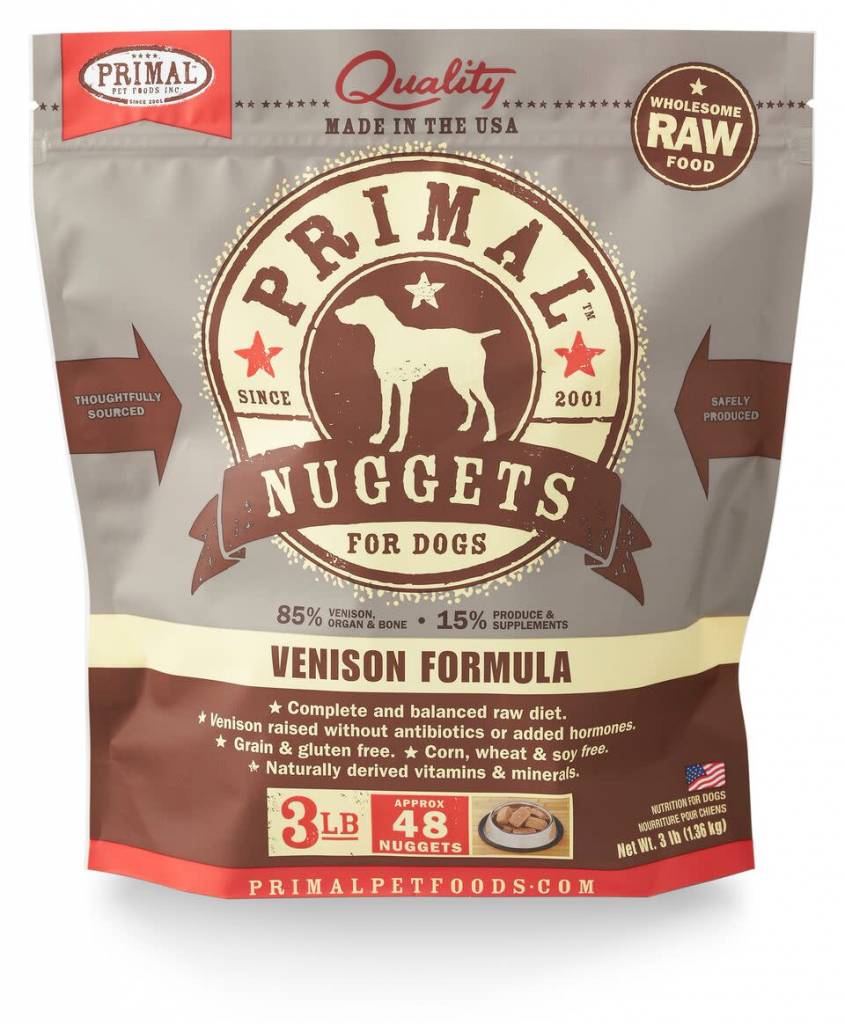 Primal Pet Foods Primal Raw Frozen Canine Venison Formula