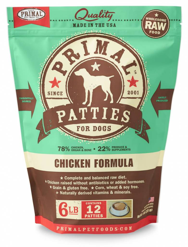 Primal Pet Foods Primal Raw Frozen Canine Chicken Formula