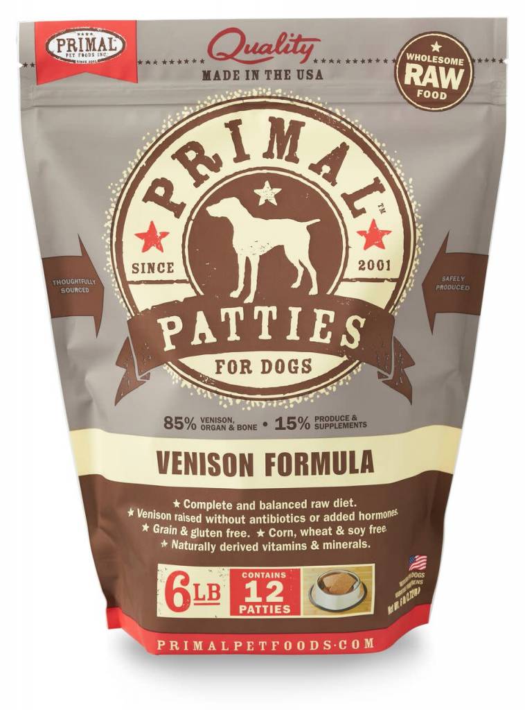 Primal Pet Foods Primal Raw Frozen Canine Venison Formula