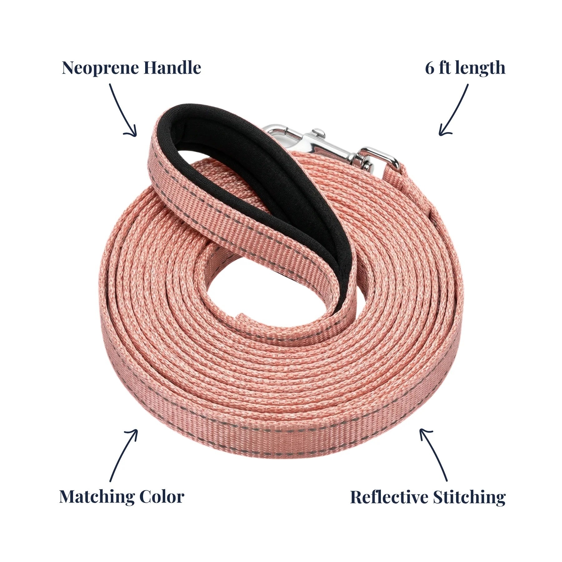 BayDog BAYCAT Harness & Leash Chesapeake Rose Pink Large