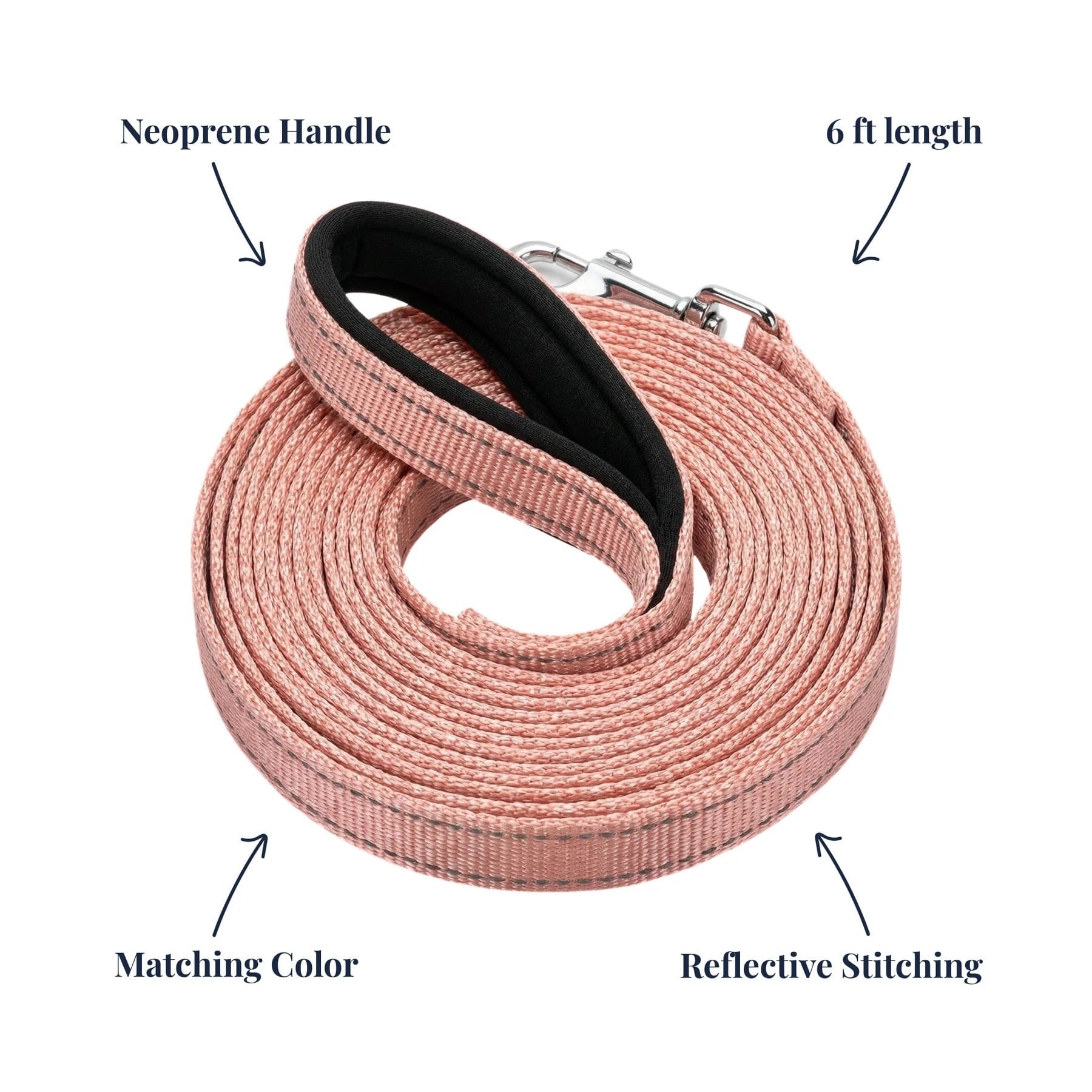 BayDog BAYCAT Harness & Leash Chesapeake Rose Pink Small
