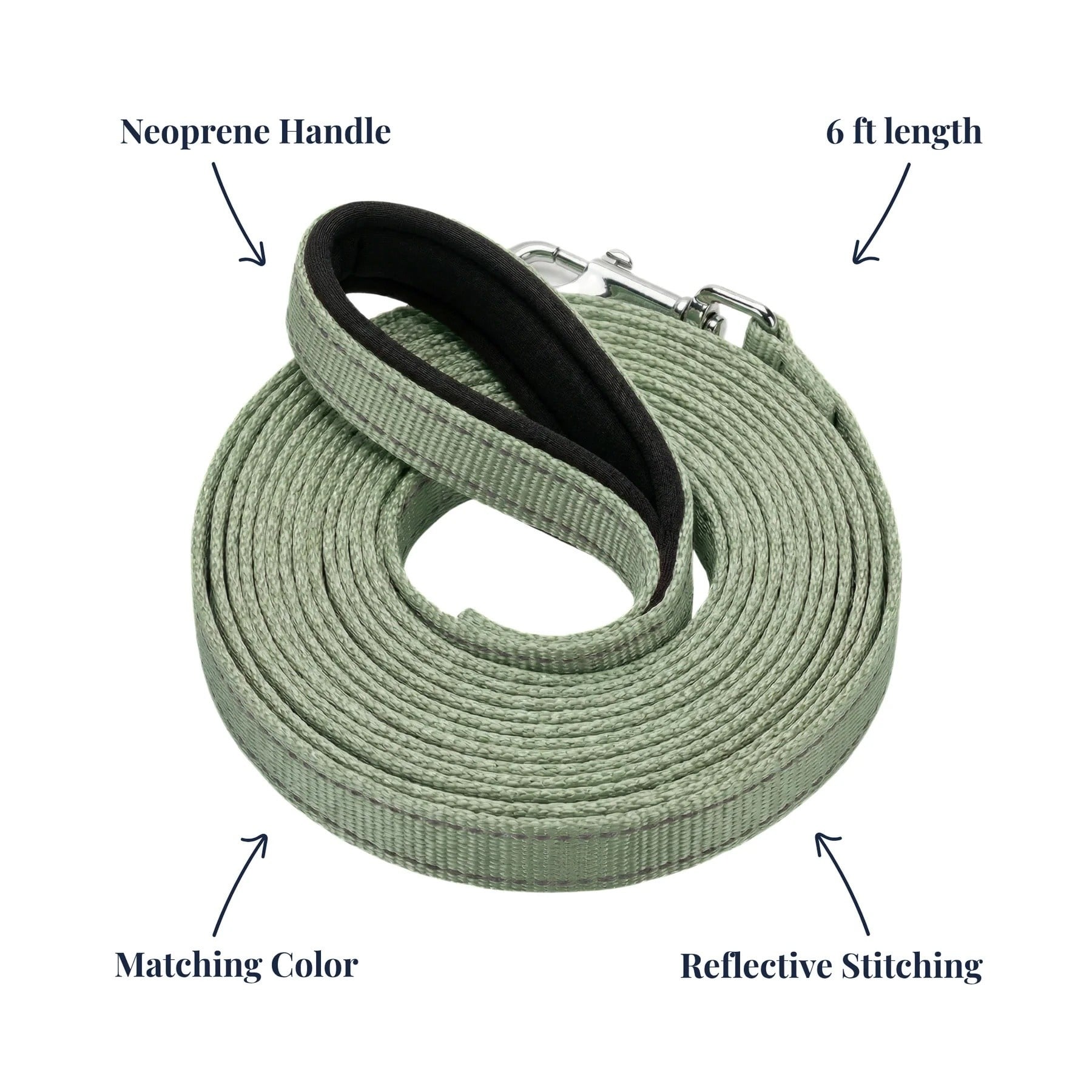 BayDog BAYCAT Harness & Leash Coastal Fern Green Xsmall