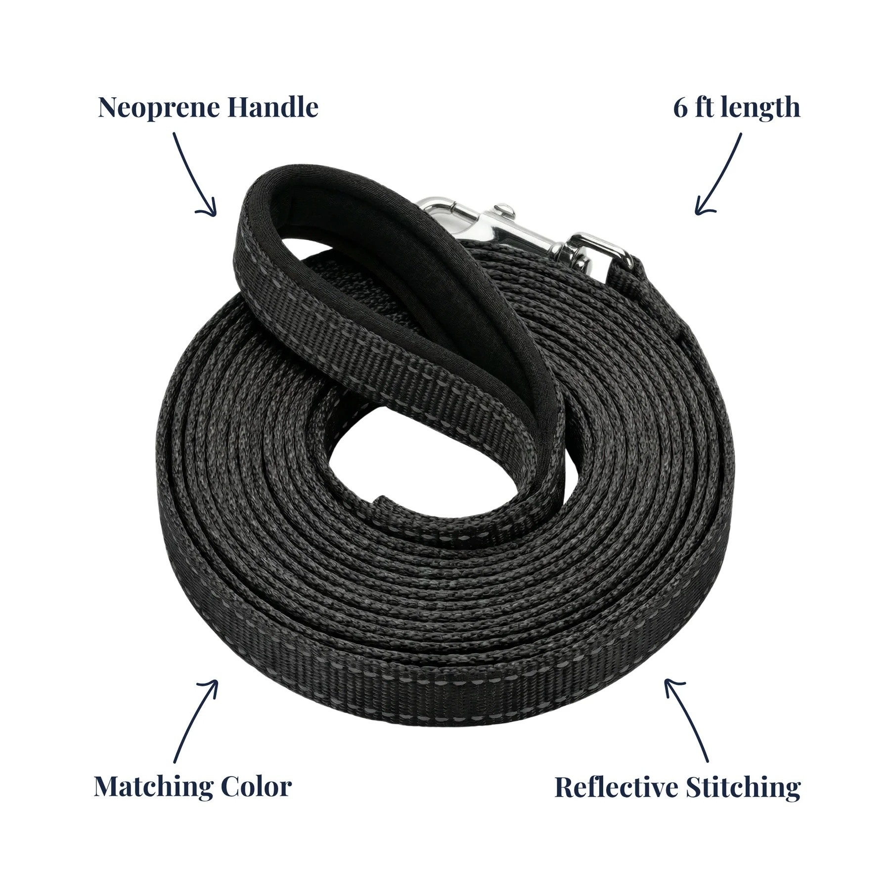 BayDog BAYCAT Harness & Leash Covert Black Medium