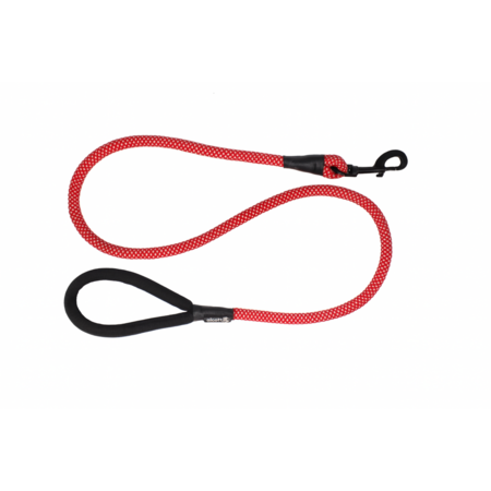 Alcott Alcott Rope Leash, LG/XL Bright Red