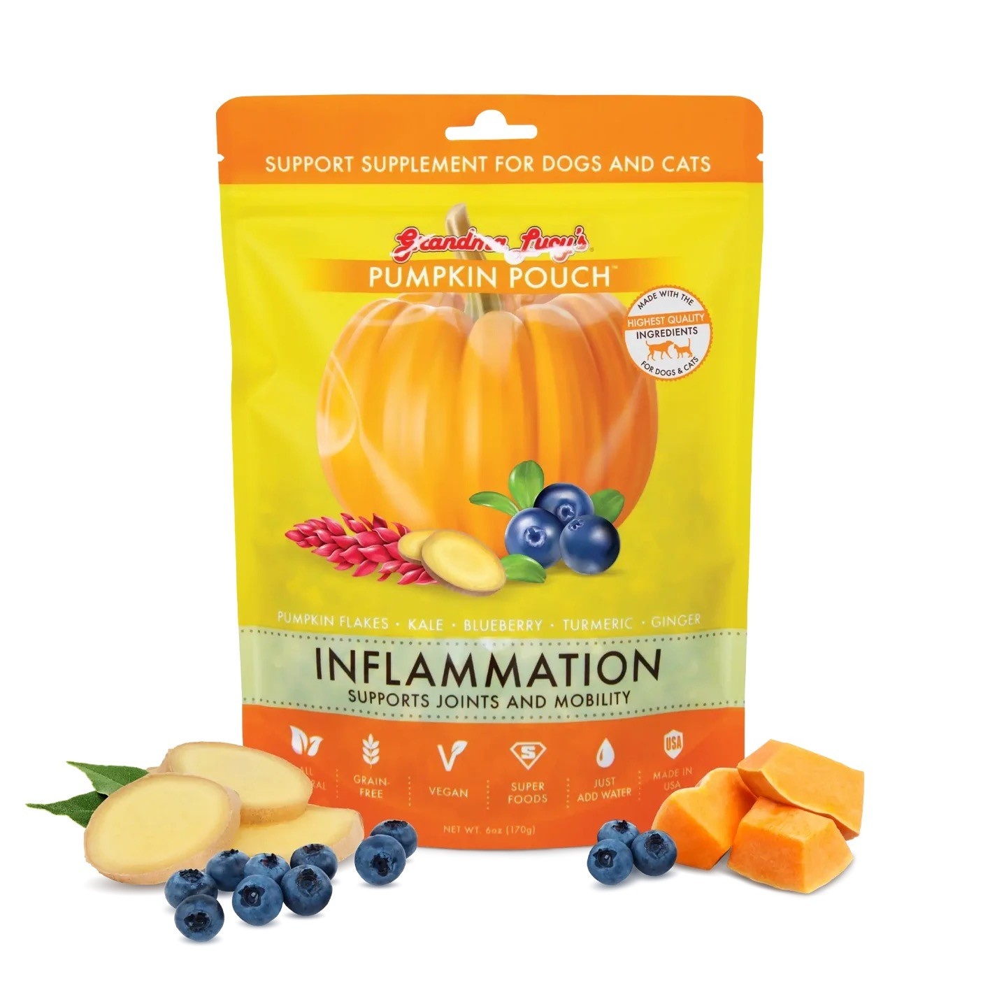 Grandma Lucys Grandma Lucys Pumpkin Pouch Inflamation 6oz