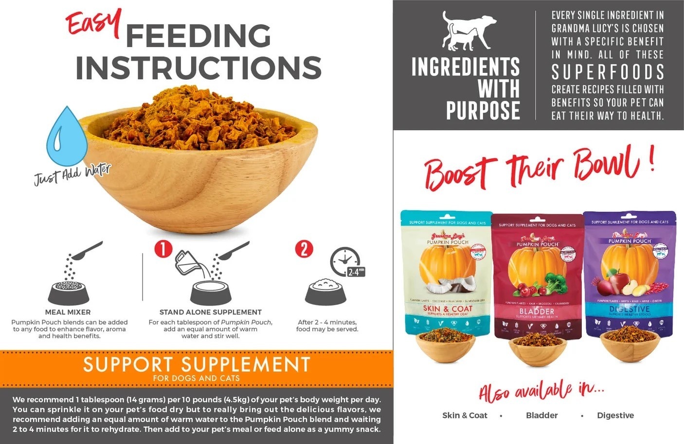 Grandma Lucys Grandma Lucys Pumpkin Pouch Inflamation 6oz