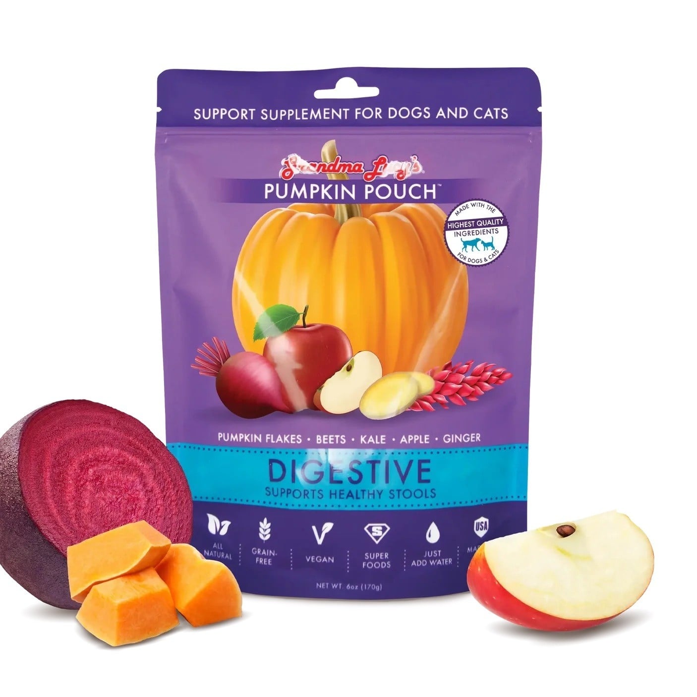 Grandma Lucys Grandma Lucys Pumpkin Pouch Digestive 6oz