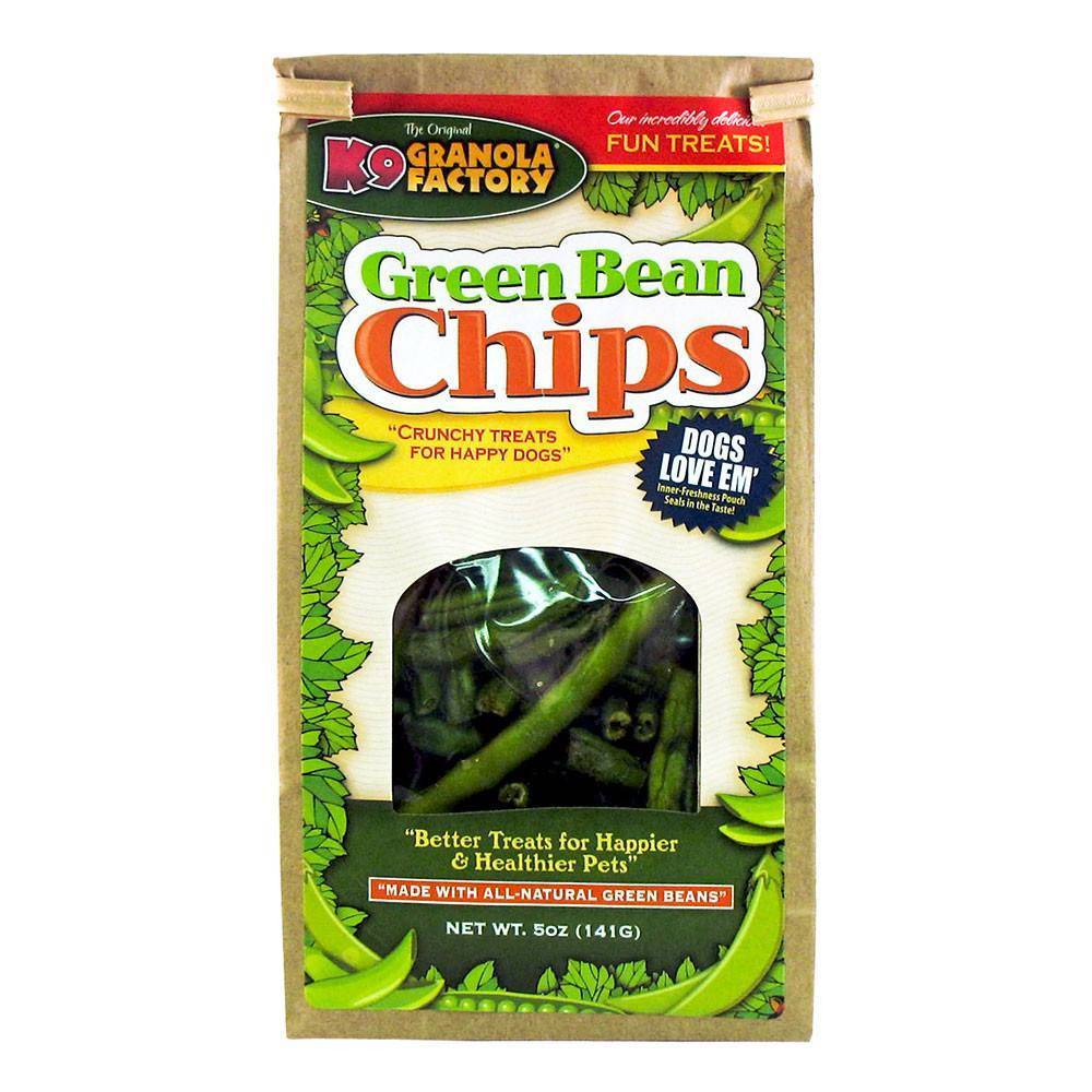 K9 Granola Factory K9 Granola Green Bean Chips 5oz