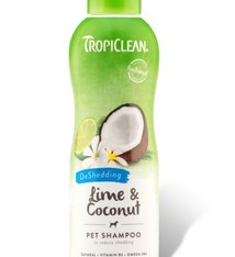 Tropiclean Tropiclean Lime & Coconut, Deshed Shampoo 20oz