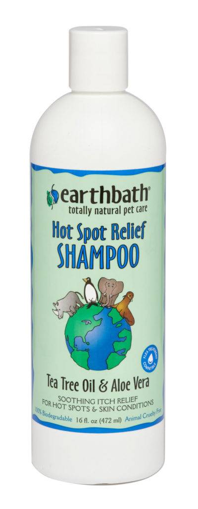 Earthbath Earthbath Hot Spot Relief Shampoo Tea Tree Oil & Aloe Vera 16oz