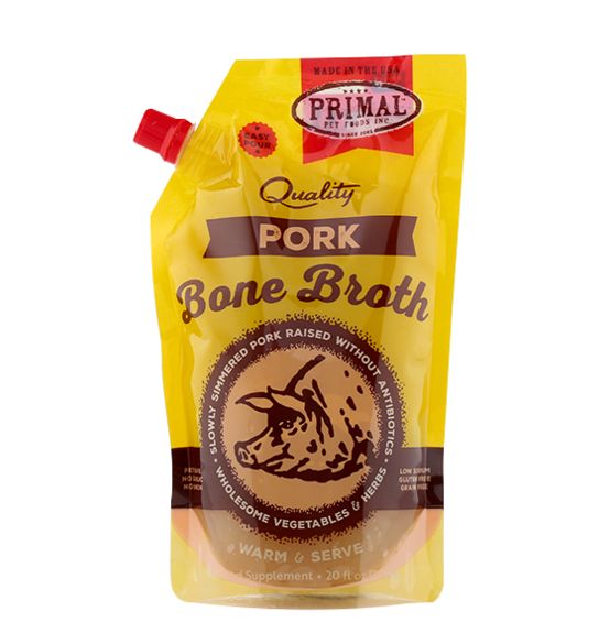 Primal Pet Foods Primal Pork Bone Broth 20oz