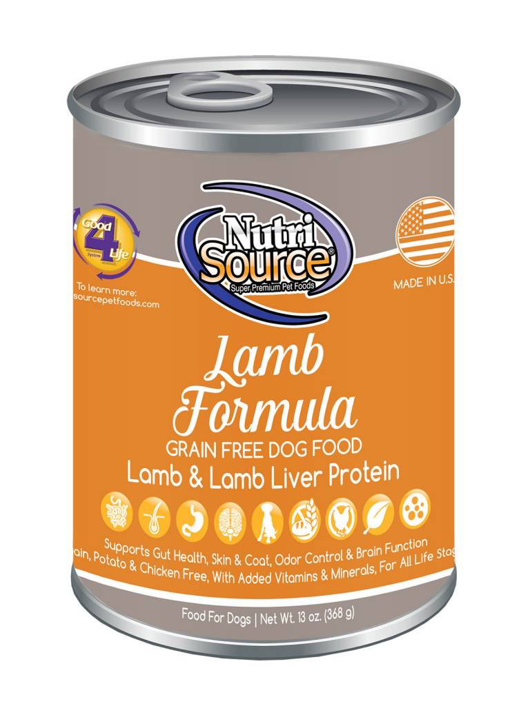 Nutrisource Nutrisource Lamb Formula Grain Free