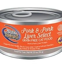 Nutrisource Nutrisource Pork & Pork Liver Select Grain Free For Cats