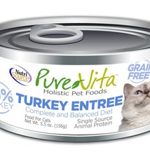 Pure Vita Pure Vita Turkey Entree Grain Free For Cats