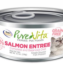 Pure Vita Pure Vita Salmon Entree Grain Free For Cats
