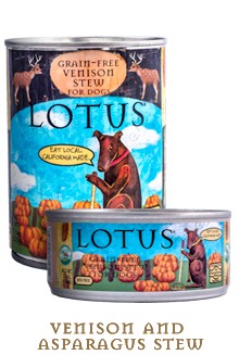 Lotus Pet Foods Lotus Grain Free Venison Stew