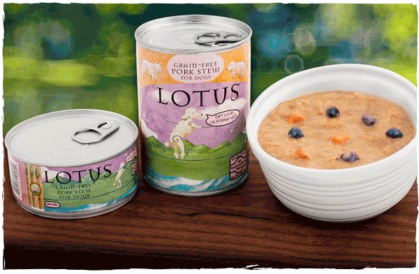 Lotus Pet Foods Lotus Grain Free Pork Stew