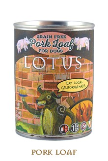 Earth Dog Lotus Grain Free Pork Loaf